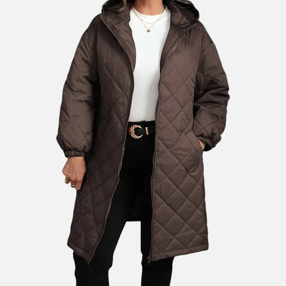 Rheona | Women’s Quilted Hooded Jacket