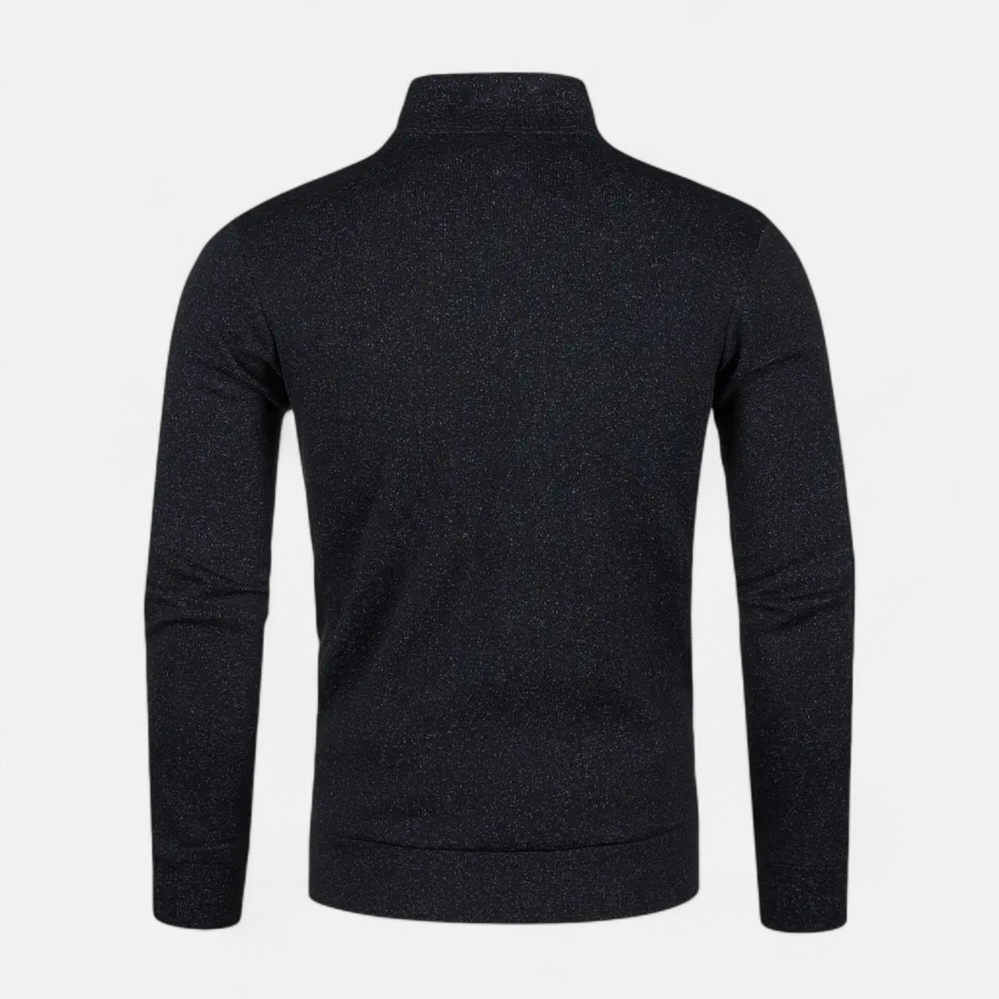 Riverton | Men’s Zip Jacket – Refined Knit Autumn Elegance