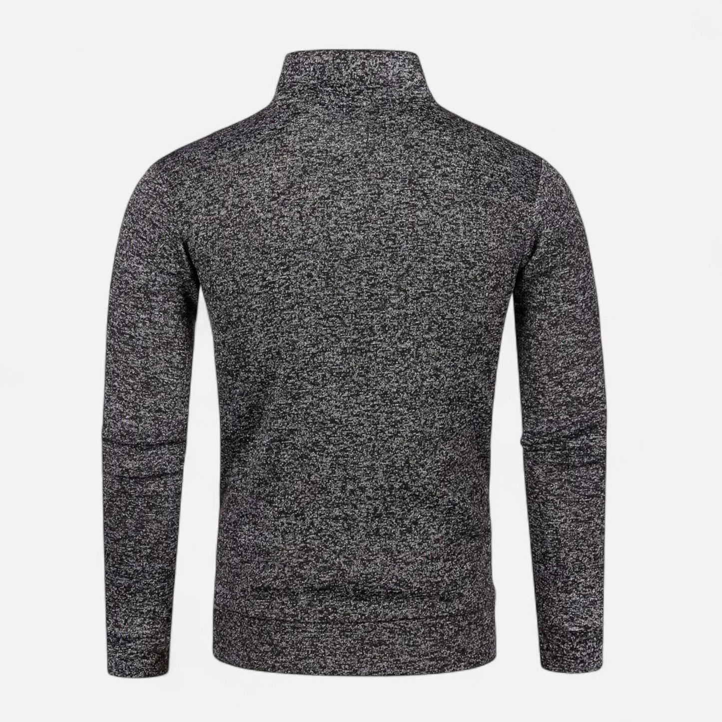 Riverton | Men’s Zip Jacket – Refined Knit Autumn Elegance