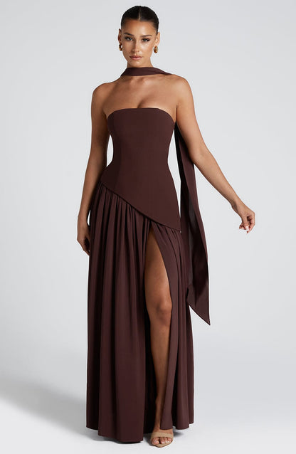 Raina | Crimson Allure Dress