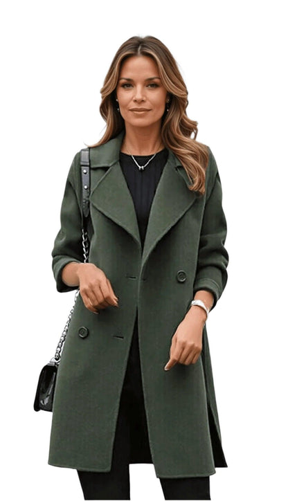 Kailani | Women’s Classic Double-Breasted Trench Coat