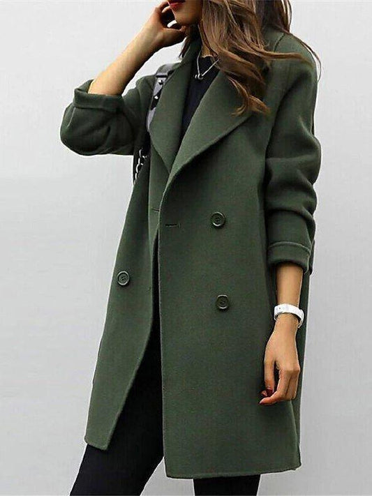 Kailani | Women’s Classic Double-Breasted Trench Coat